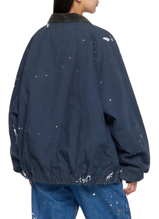 Back View - Click To Enlarge - SUNDAYFRUITMARKET - Upcycled Zip Up Jacket