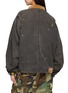 Back View - Click To Enlarge - SUNDAYFRUITMARKET - Logo Embroidered Upcycled Button Up Jacket