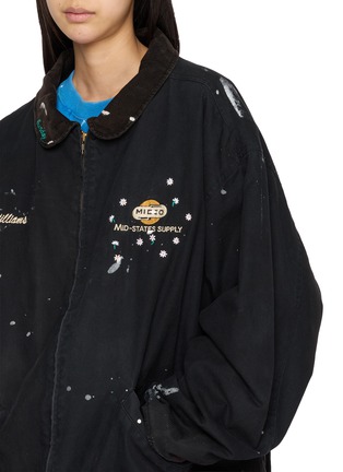  - SUNDAYFRUITMARKET - Embroidered Upcycled Button Up Jacket