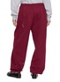 Back View - Click To Enlarge - SUNDAYFRUITMARKET - Floral Embroidered Upcycled Sweatpants