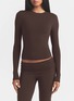 Figure View - Click To Enlarge - SKIMS - Cotton Jersey Long Sleeve T-Shirt