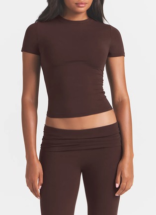 Figure View - Click To Enlarge - SKIMS - Cotton Jersey T-shirt
