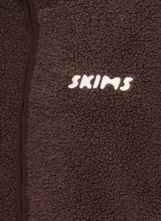  - SKIMS - Teddy Boxy Zip Up Jacket