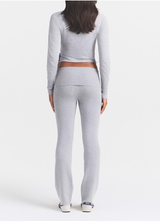 Front View - Click To Enlarge - SKIMS - Essential Knit Foldover Pants