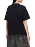 Back View - Click To Enlarge - MIHARA YASUHIRO - Kids Doodle Print Cotton T-Shirt