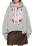MIHARA YASUHIRO Cat Graphic Print Cotton Hoodie