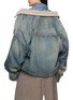 Back View - Click To Enlarge - MIHARA YASUHIRO - Layered Denim Jacket