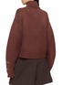 Back View - Click To Enlarge - MIHARA YASUHIRO - Sheep Jacquard Knit Cardigan