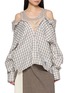 MIHARA YASUHIRO Triple Layered Chequered Shirt
