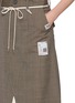  - MIHARA YASUHIRO - Layered Wool Pants Skirt