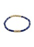 Detail View - Click To Enlarge - JOHN HARDY - Heishi 14K Gold Lapis Lazuli Bead Bracelet — Size UM