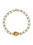 Detail View - Click To Enlarge - JOHN HARDY - Surf 18K Gold Citrine Yellow Sapphire Bracelet — Size UM