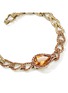 Detail View - Click To Enlarge - JOHN HARDY - Surf 18K Gold Citrine Yellow Sapphire Bracelet — Size UM