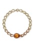 JOHN HARDY Surf 18K Gold Citrine Yellow Sapphire Bracelet — Size UM