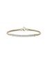 JOHN HARDY JH Essentials 14K Gold Diamond Pavé Bracelet — Size UM