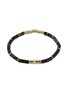 Detail View - Click To Enlarge - JOHN HARDY - Heishi 14K Gold Onyx Bead Bracelet — Size UM