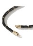 Detail View - Click To Enlarge - JOHN HARDY - Heishi 14K Gold Onyx Bead Bracelet — Size UM