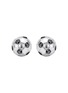 DOSIS G6C OUTLAST 02 Black Diamond Sterling Silver Stud Earrings
