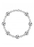 DOSIS G6C OUTLAST 01 Black Diamond Sterling Silver Bracelet