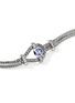  - JOHN HARDY - Icon Sterling Silver Tanzanite Diamond Bracelet — Size UM