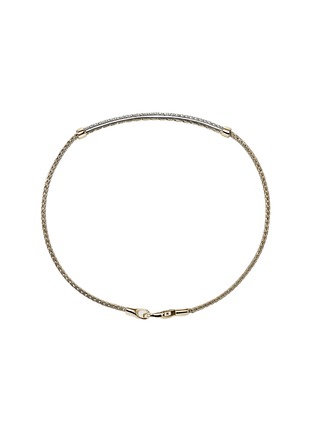 Detail View - Click To Enlarge - JOHN HARDY - JH Essentials 14K Gold Diamond Pavé Bracelet — Size US