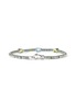 Detail View - Click To Enlarge - JOHN HARDY - Heishi Sterling Silver Peridot Sky Blue Topaz Lemon Quartz Beaded Bracelet — Size UM
