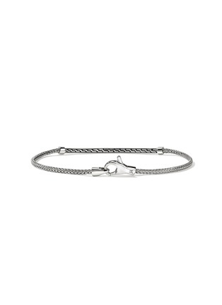 Detail View - Click To Enlarge - JOHN HARDY - JH Essentials Sterling Silver Diamond Pavé Bracelet — Size US
