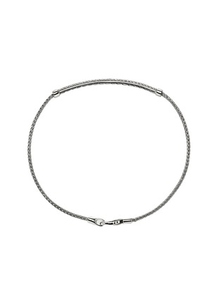 Detail View - Click To Enlarge - JOHN HARDY - JH Essentials Sterling Silver Diamond Pavé Bracelet — Size US