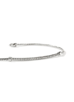  - JOHN HARDY - JH Essentials Sterling Silver Diamond Pavé Bracelet — Size US