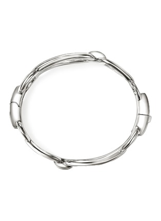 Detail View - Click To Enlarge - JOHN HARDY - Surf Sterling Silver Bangle — Size M