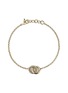 JOHN HARDY JH Essentials 14K Gold Interlinking Bracelet — Size UM