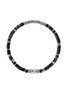 Detail View - Click To Enlarge - JOHN HARDY - Heishi Sterling Silver Matte Treated Black Onyx Hematite Bracelet — Size UM