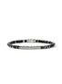 JOHN HARDY Heishi Sterling Silver Matte Treated Black Onyx Hematite Bracelet — Size UM
