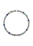 Detail View - Click To Enlarge - JOHN HARDY - Heishi Sterling Silver Peridot Topaz Quartz Beaded Bracelet — Size UM