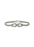 JOHN HARDY Love Knot Infinite 14K Gold Sterling Silver Bracelet — Size US
