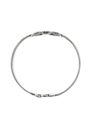 Detail View - Click To Enlarge - JOHN HARDY - Love Knot Infinite Sterling Silver Bracelet — Size UM