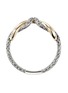 Detail View - Click To Enlarge - JOHN HARDY - Love Knot Infinite 14K Gold Sterling Silver Ring — Size 7