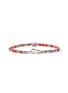 Detail View - Click To Enlarge - JOHN HARDY - Heishi Sterling Silver Rhodolite Beaded Bracelet — Size UM
