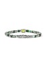 Detail View - Click To Enlarge - JOHN HARDY - Heishi Sterling Silver Peridot Beaded Bracelet — Size UM