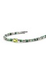  - JOHN HARDY - Heishi Sterling Silver Peridot Beaded Bracelet — Size UM