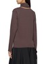 Back View - Click To Enlarge - BEAUTIFUL PEOPLE - Suvin Compact Scarf Tie Jersey Top