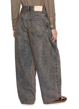 Back View - Click To Enlarge - BEAUTIFUL PEOPLE - Wide Paper Dark Wash Jeans