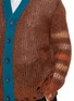  - BEAUTIFUL PEOPLE - Reversible Striped Mohair Knit Cardigan