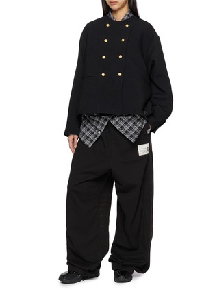Figure View - Click To Enlarge - BEAUTIFUL PEOPLE - Double End Double Cloth Wool Tailored Jacket