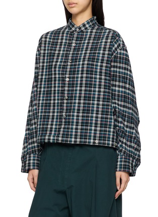 Detail View - Click To Enlarge - BEAUTIFUL PEOPLE - Double End Flannel Shirt