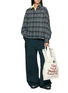 Figure View - Click To Enlarge - BEAUTIFUL PEOPLE - Double End Flannel Shirt