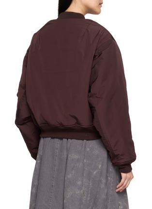 Back View - Click To Enlarge - BEAUTIFUL PEOPLE - Reversible Double End Pertex Bomber Jacket