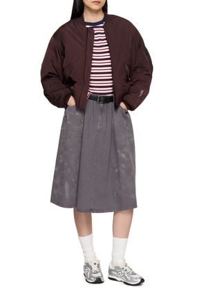 Figure View - Click To Enlarge - BEAUTIFUL PEOPLE - Reversible Double End Pertex Bomber Jacket