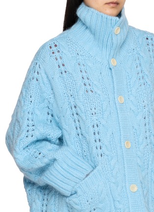  - BEAUTIFUL PEOPLE - Double End Openwork Cable Knit Cardigan