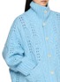  - BEAUTIFUL PEOPLE - Double End Openwork Cable Knit Cardigan